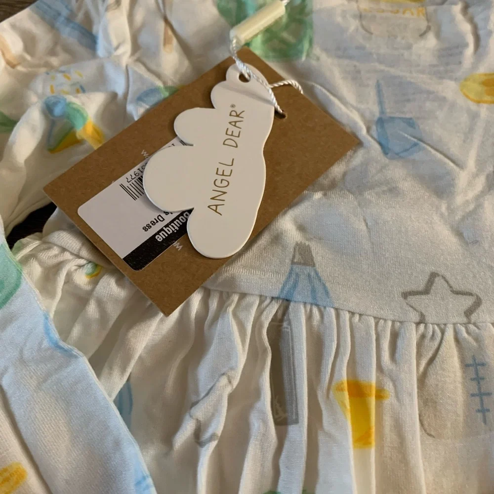Angel Dear Pastel Patterned Diaper Cover
